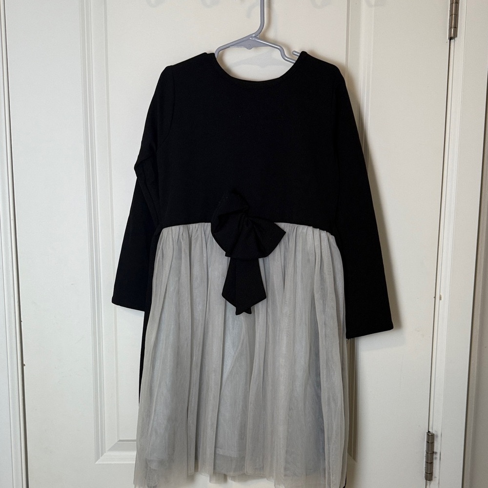 Tag Elegant Black and Gray Kids Dress